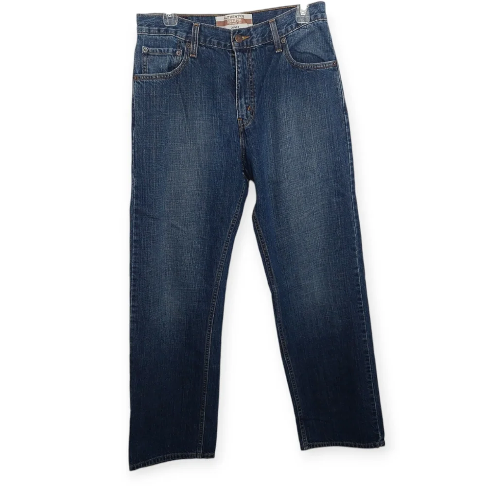 Levi's Authentic Signature Men's Jeans Loose Size 32 x 31 Regular Straight